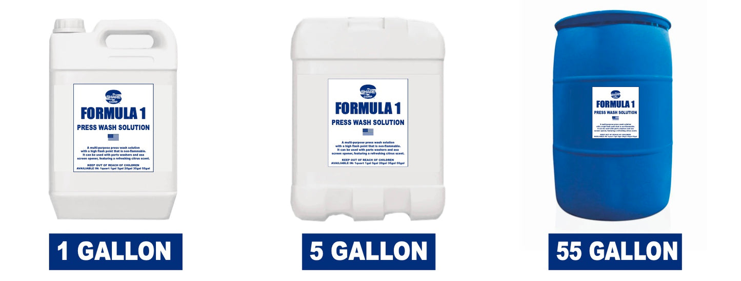 FORMULA 1 FORMULA 1 PRESS WASH SOLUTION